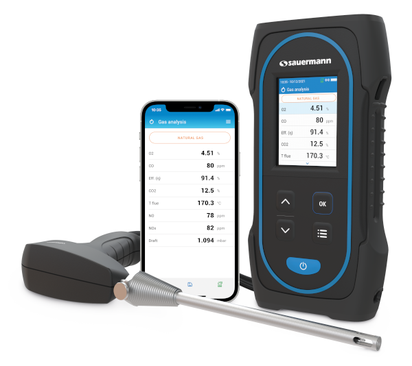 image Gamme complète d’analyseurs de combustion Sauermann SI-CA