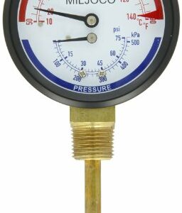 Pressure-temperature gauges