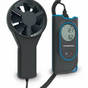 Vane Thermo-anemometer with integrated vane probe