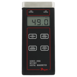 Manomètre hydronique différentiel numérique